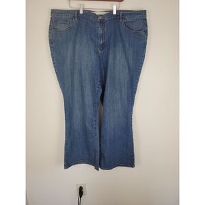 Venezia Jeans 28 Petite Womens Plus Size Medium Wash High Rise Flare